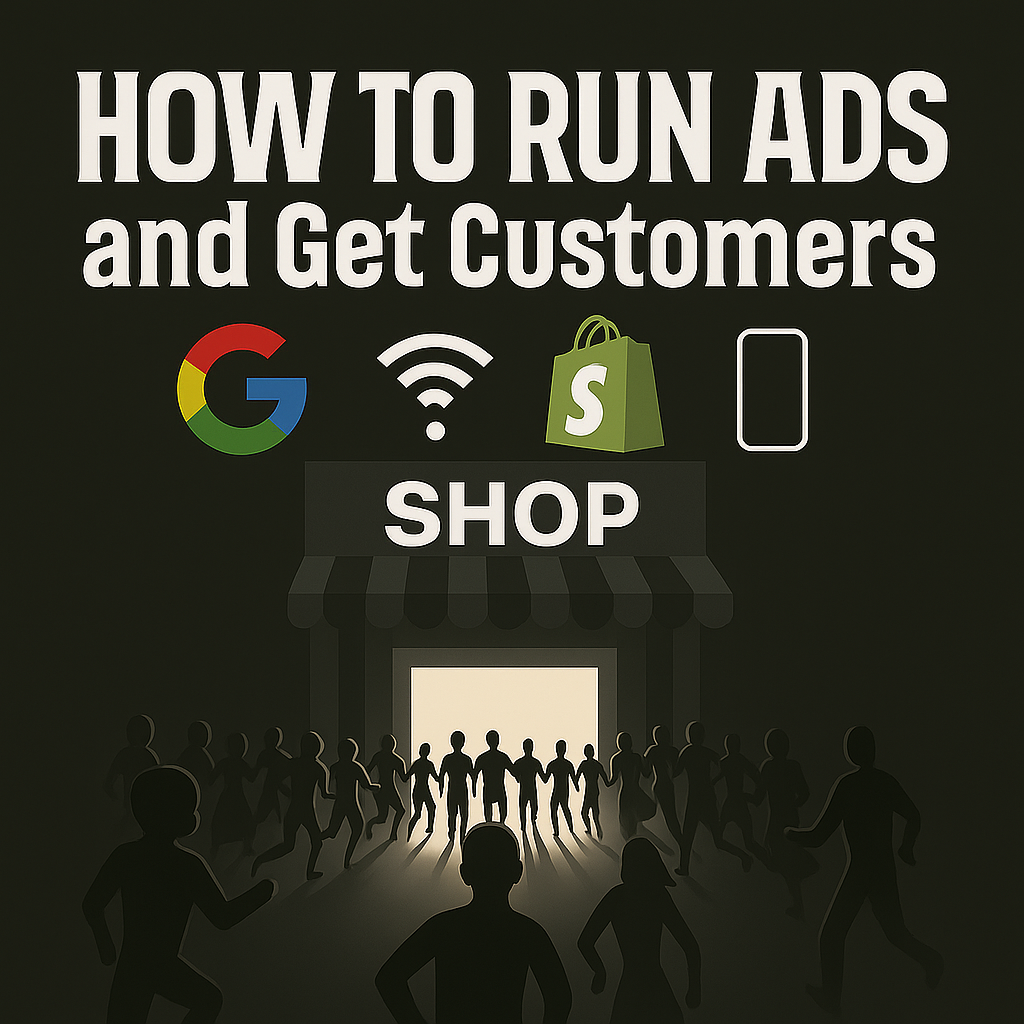 How To Run Ads & Get Customers